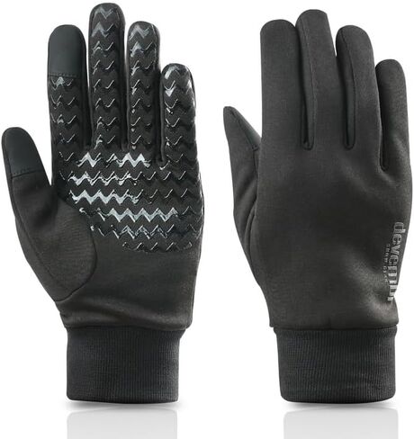 Ski Glove Liner, Snowboarding Polar Fleece Winter Gloves, Multiple Uses, Touchscreen in Saudi Arabia