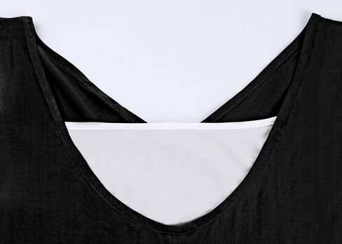 utcoco Women's Casual Sleeveless Bib Overall V Neck Wide Leg Jumpsuit Overalls with Pockets in Saudi Arabia