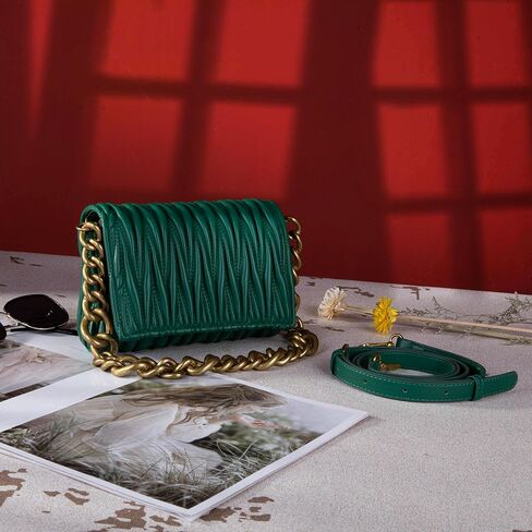 Montana West Quilted Handbags for Women Crossbody Bags Trendy Small Purses and Top Handle Handbags in Kuwait