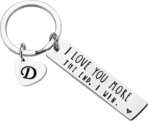 PLwelth I Love You Keychain for Couples Husband Wife Funny Keyring Gifts for Her Him Valentine's Day Birthday Christmas in Saudi Arabia