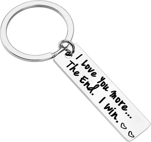 PLwelth I Love You Keychain for Couples Husband Wife Funny Keyring Gifts for Her Him Valentine's Day Birthday Christmas in Saudi Arabia