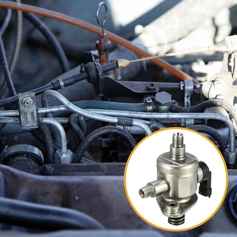 High Pressure Fuel Pump No.12691016/12622475/12677328 - Car Fuel Tank Mechanical Fuel Pump - for Buick Enclave Avenir Metal Silver Tone - 1 Pcs in Saudi Arabia