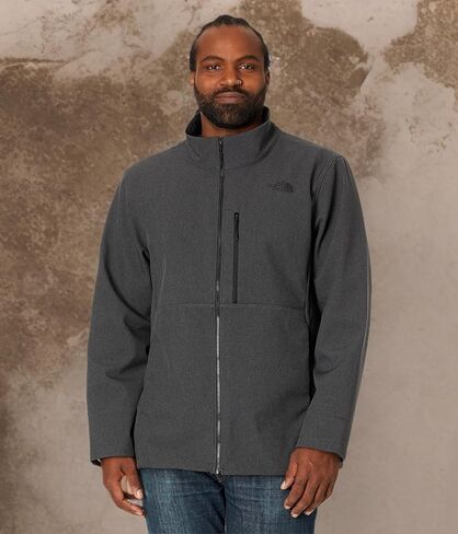 THE NORTH FACE Men’s Apex Bionic 3 Windproof Jacket (Standard and Big Size), Shady Blue Heather, Small in Kuwait