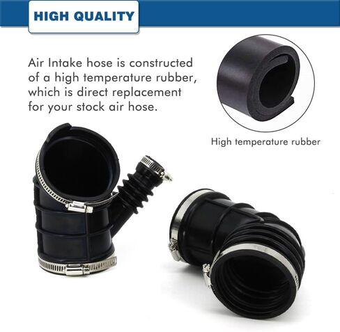 خرطوم مدخل الهواء متوافق مع BMW E46 320i 323i 325i 328i E36 Z3 يستبدل أنبوب فلتر السحب # 696-059، 13541435627، 13541705209، 696-061- حذاء أنبوب قناة دخول الهواء in Kuwait