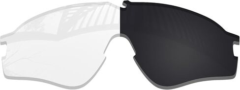 عدسات بديلة للحماية من الأشعة فوق البنفسجية ووسادات أنف لإطار النظارات الشمسية Oakley Si Ballistic M Frame Alpha OO9296 - أسود شفاف فوتوكروميك in Kuwait