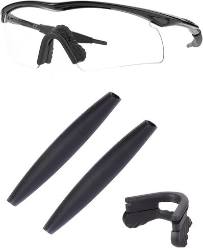 Replacement Earsocks & Nosepieces Rubber Kits for Oakley M Frame Heater/M Frame Sweep/M Frame Strike/M Frame Hybrid Sunglass - Black in Kuwait