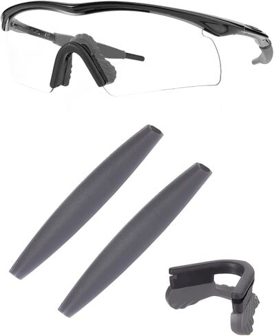 Replacement Earsocks & Nosepieces Rubber Kits for Oakley M Frame Heater/M Frame Sweep/M Frame Strike/M Frame Hybrid Sunglass - Black in Kuwait