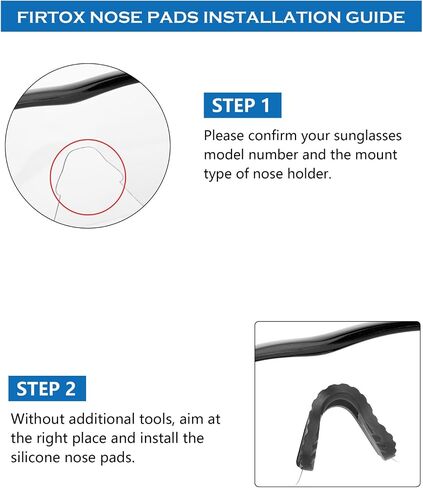 Replacement Earsocks & Nosepieces Rubber Kits for Oakley M Frame Heater/M Frame Sweep/M Frame Strike/M Frame Hybrid Sunglass - Black in Kuwait