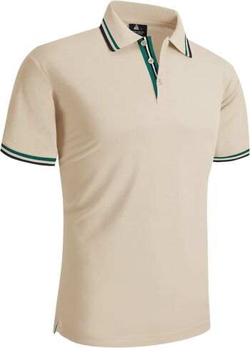 GEEK LIGHTING Polo Shirts for Men Short Sleeve Summer Causal Collared Golf Tennis T-Shirt in Saudi Arabia