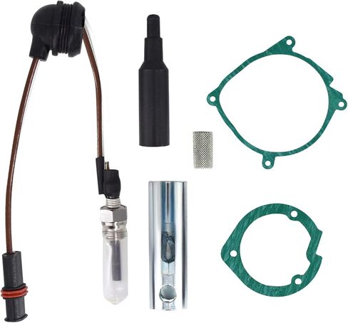 CULMKARI for Eberspaecher Airtronic D2 2kw Air 12V Parking Heater Maintenance Kit with Glow Plug, Screen Kit and Gaskets OE# 252069011300 252069100102 252113010003 252113060001 (D2) in Saudi Arabia