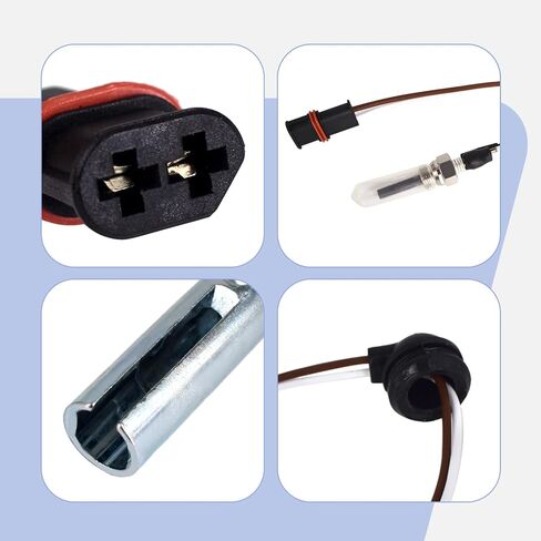 CULMKARI for Eberspaecher Airtronic D2 2kw Air 12V Parking Heater Maintenance Kit with Glow Plug, Screen Kit and Gaskets OE# 252069011300 252069100102 252113010003 252113060001 (D2) in Saudi Arabia