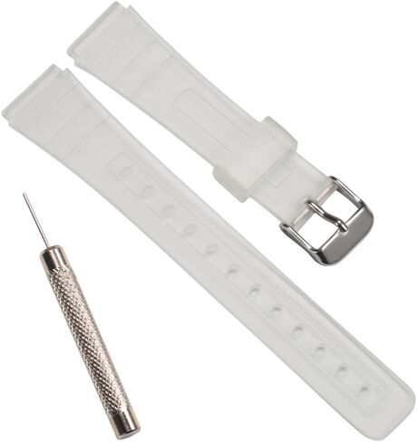 F-91W Replacement Resin Strap Compatible with Casio F-91W Mens Womens Strap Watch Accessories in Saudi Arabia