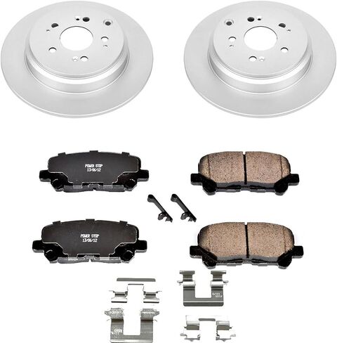 Power Stop KOE5839 Autospecialty Rear Replacement Brake Kit-OE Brake Rotors & Ceramic Brake Pads in Saudi Arabia