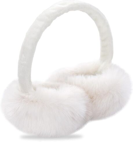 Aurya Winter Earmuffs for Kids, Foldable Fluffy Ear Warmer Girls & Boys Outdoor Adjustable Headband Ear Covers in Kuwait