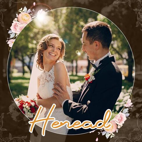 Heread Wedding Veil for Bride 2 Tiers Short Fingertip Length Bridal Tulle Hair Accessoies with Comb and Cute Edge (Ivory) in Saudi Arabia