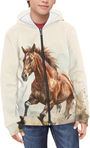 Jackets for Kids Girls 6-16 Zip Up Hoodie Casual Long Sleeve Lightweight Hooded Sweatshirt with Pockets in Saudi Arabia