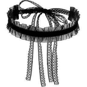 Sacina Gothic Black Choker, Black Choker for Women, Goth Choker Necklace, Vintage Choker, Victorian Choker, Halloween Christmas New Year Jewelry Gift For Women