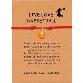 Red String Bracelets for Women Gold Luck Charm Bracelet Evil Eye Cross Bracelet Volleyball Basketball Bracelet for Men
