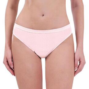 Reusable Women Incontinence Postpartum Underwear Leak Proof Bladder Control Panties 56 ml Absorbency 1 Pack (Pink, L)