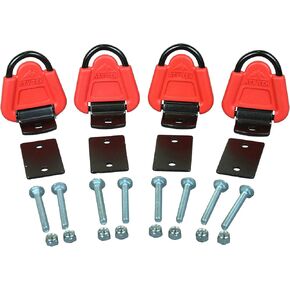 ATVTDA1, Straplock Tie-Down Anchor Kit for ATV & UTV - 4 Packs