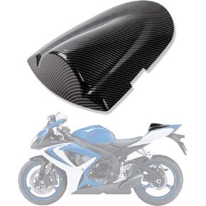 Motorcycle Rear Passenger Seat Fairing Cover Cowl Tail Section Motorcycle Fairing for GSXR600 750 K6 2006-2007, Black