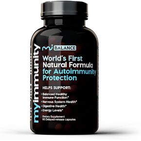 Immune Balance Supplement | Grass-Fed Lactoferrin, Taurine, Vitamins D3, K2 & B12 | 30-Min Delayed-Release | Promotes Gut, Digestive & Overall Wellness | Low Lactose, Made in USA