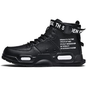 Ahico Mens Fashion Sneakers High Top Walking Shoes Sport Athletic Casual Shoe Vogue Stylish Men