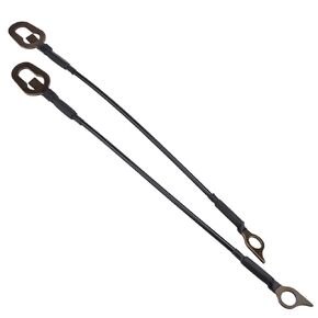 Truck Replacement Tailgate Cables Straps Fit for 1987-2010 Dakota / 2006-2009 Raider Pickup Replaces 55174827AC 55174826AC
