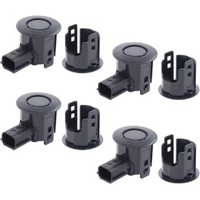 ApplianPar 4Pcs Parking Reverse Aid Sensor with Retainer Bracket for F150 F250 F350 F450 F550 Super Duty 2016 2017 2018
