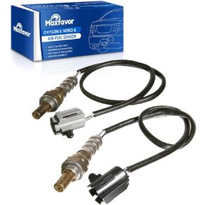 Upstream Downstream Oxygen Sensor O2 Sensor Replacment for 1997 1998 1999 2000 2001 2002 Dodge Ram 1500 2500 3500 Pickup Viper Jeep Grand Cherokee 5.2L 5.9L 234-4076 234-4079 O2 Sensor