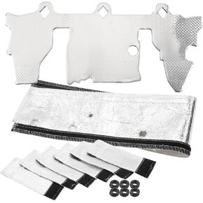 Fuel Rail and Injector Cover Kit,Fuel Rail & Injector Heat Shield Kit Compatible With 1997-2004 Jeep 4.0L I6 Replace OE 010378