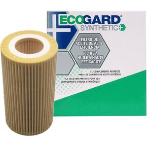 ECOGARD S5277 Premium Cartridge Engine Oil Filter for Synthetic Oil Fits Mercedes-Benz E350 3.5L 2006-2011, C300 3.0L 2008-2012, E320 3.2L 1998-2005, ML350 3.5L 2006-2011, GLK350 3.5L 2010-2012