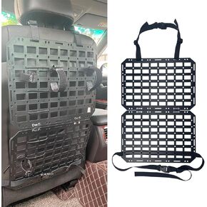 Rigid MOLLE Panel for Truck-Universal Truck Gun Rack,Truck Mount Rack Panel for Tactical Gear Accessories,Molle Seat Back Organizer for Cars, SUVs, Pickups, and Trucks (Rigid Molle Panel)
