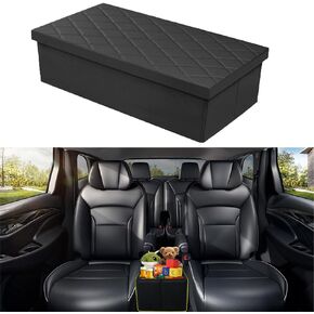 Car Backseat Organizer for Kia Telluride Sorento Accessories 2024 2023 2022 2021 2020, Backseat Box for Children's Toys, Baby Supplies, Snack Organiser, Travel Dual-Compartment Storage Organizerc