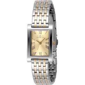 INVICTA Angel Lady 19.50mm Stainless Steel Gold Gold dial PC21J Quartz