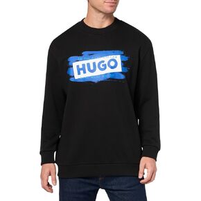 HUGO Men's 3D Logo Crewneck Sweatshirt