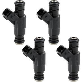 JDMON Fuel Injectors Compatible with Audi TT, TT Quattro, Volkswagen Beetle, Golf GLS, Golf GTI, Jetta 1.8L L4 2001-2006 Replacement for 0280156061 06A906031BA 06A-906-031-BA 06A906031BM