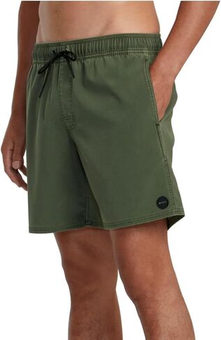 RVCA Men's Va Pigment 17" Elastic Shorts in Kuwait