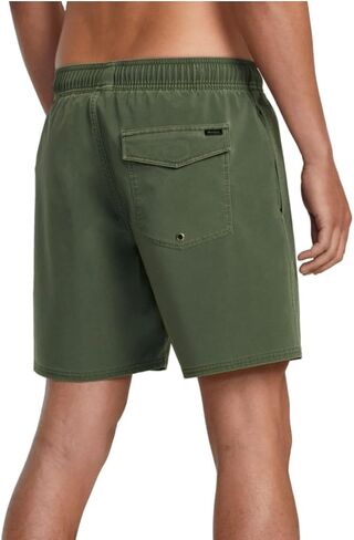 RVCA Men's Va Pigment 17" Elastic Shorts in Kuwait