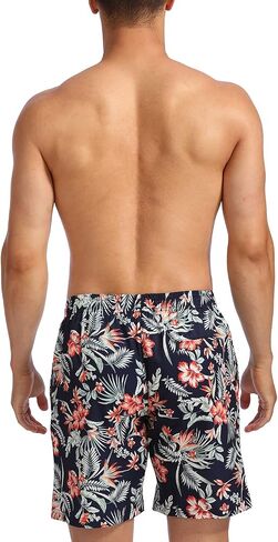Biwisy Mens Swim Trunks Quick Dry Beach Shorts Mesh Lining Swimwear Bathing Suits with Pockets in Saudi Arabia