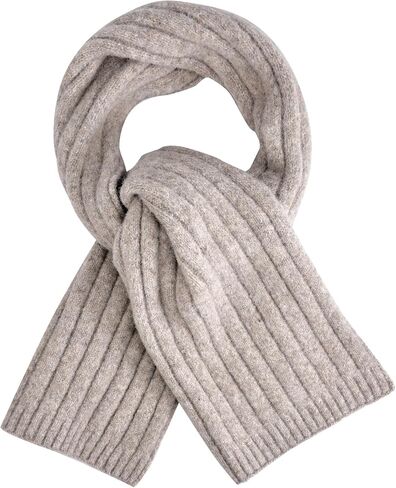 MissShorthair Cashmere Women and Mens Scarf for Winter Chunky Long Warm Thick Knit Wrap in Saudi Arabia