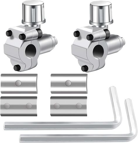 2PCS Car BPV31 Bullet Piercing Valves, Vehicle A/C Retrofit Valve, Automotive Refrigerator Line Tap Valve Accessories, Compatible with 1/4,5/16,3/8 inch Universal Refrigerator Tubing in Kuwait