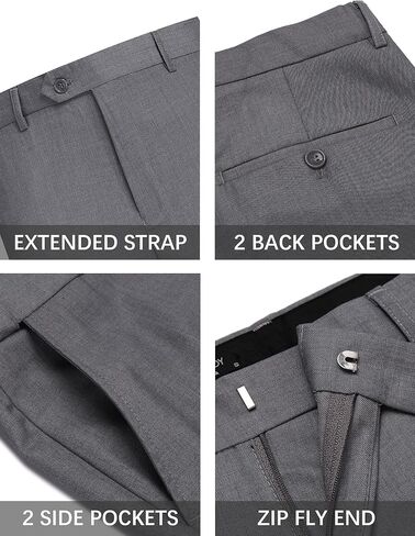 COOFANDY Men 2 Piece Suits One Button Blazer Jacket Tuxedo Slim Fit Suit Pant in Saudi Arabia