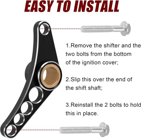 Shift Shaft Brace CNC Billet Aluminum Shifter Shaft Support Holder Replacement for Honda CRF110 CRF110F 2013-2025 in Saudi Arabia