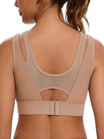 Decorus Sports Bras for Women Workout: High Impact Padded Sports Bra - Womens Tank Tops Bra for Yoga Gym Fitness Runing in Saudi Arabia