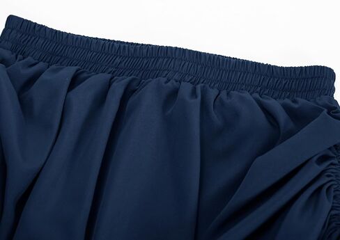 Scarlet Darkness Women Renaissance Skirt Medieval Ruffle Layered Maxi Skirts in Kuwait