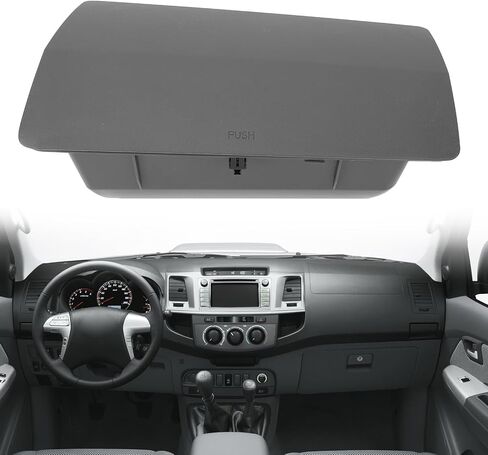 LHD Stylish Dashboard Interior Storage Box for Hilux Vigo 2004-2014 (Gray) in Saudi Arabia