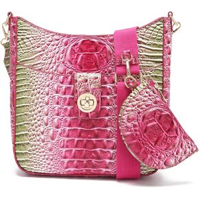 Ladies Tote Leather Bags for Women Crocodile Pattern HandBag Large Capacity Shoulder Purse