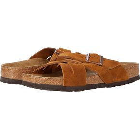 Birkenstock, Lugano faded khaki, Oiled Leather