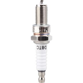 D8TC Spark Plug White Aftermarket Replacement Parts Fit for 125cc 150cc 200cc 250cc Chinese ATV Dirt Bike Go Kart Moped Scooter. (4 pcs)